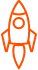Illustration einer Rakete